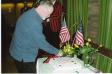 FR Rick cuts his cake